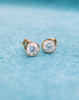 The Diamond Edit: 14k Diamond Stud Earring