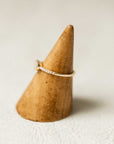 Naomi Eloise: 14k Gold and Diamond Stacker Ring
