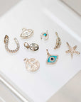 Naomi Eloise: 14k Gold Diamond Charms