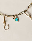 Naomi Eloise: 14k Gold Paperclip/Anchor Link Bracelets