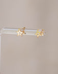 Naomi Eloise: 14k Diamond Star Stud Earring