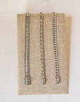 Men: Woven Sterling Silver Bracelet