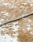 Men: Woven Sterling Silver Bracelet