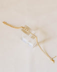 Naomi Eloise: 14k Gold Diamond Tennis Bracelet