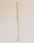 Naomi Eloise: 14k Gold Diamond Tennis Bracelet