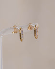 Naomi Eloise:  Diamond Bar Earring