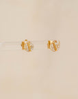 Naomi Eloise: 14k Diamond Screw Earring