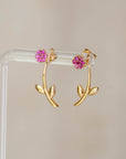 Naomi Eloise: 14k Gemstone Flora Earring
