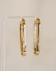 Naomi Eloise:  14k Bella Hoop Earring