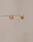 Naomi Eloise: 14k Diamond Star Stud Earring