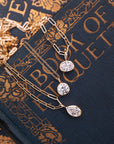 The Diamond Edit: 14k Diamond Pendants