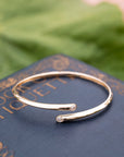 The Diamond Edit: 14k Diamond Bangle