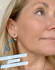 Naomi Eloise: 14k Gemstone Flora Earring